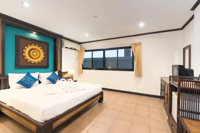 스탠다드 더블룸 또는 트윈룸 — Seeka Boutique Resort - Relaxing Stay - Balcony, Pool & Near Beach