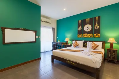 발코니가 있는 슈페리어 더블룸 — Seeka Boutique Resort - Relaxing Stay - Balcony, Pool & Near Beach